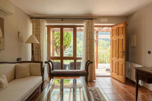 Area soggiorno di Hotel & Spa Etxegana