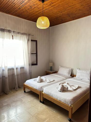 En eller flere senge i et værelse på Bougainvillea House