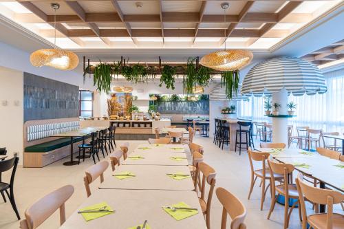 Hotel Estenseにあるレストランまたは飲食店