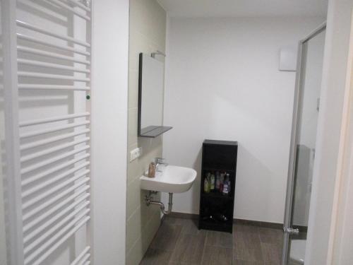 Koupelna v ubytování Parsberger FERIENWOHNUNG 1