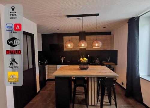 T2 pour 4, proche Versailles, Paris et La Défense