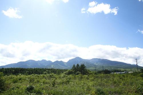 Landskap semula jadi dekat dengan resort