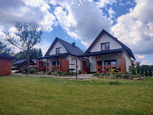 Vonkajšia záhrada v ubytovaní Bieszczadzki Krakowiak 575-894-584 lub 535-595-732