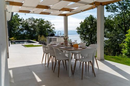 Villa Mare&Monti in Opatija, Heated pool with sea view