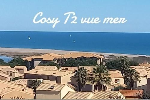 Charmant T2 avec loggia belle vue mer et parking