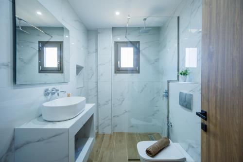 Phòng tắm tại Villa Lux Stana