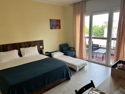 Postel nebo postele na pokoji v ubytování Urban Suite Milano