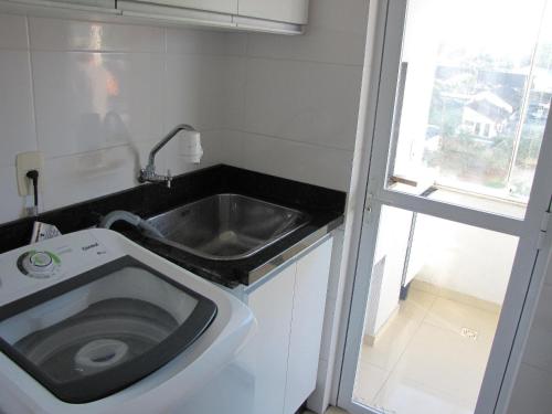 Gambar di galeri bagi RCM Vilas - Loft mobiliado no Glória di Joinville