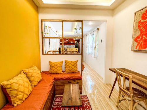 Χώρος καθιστικού στο Cosy Villa & Apartments - Siargao