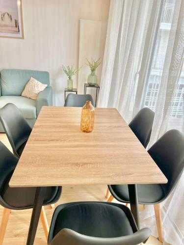 Posezení v ubytování Appartement neuf et spacieux