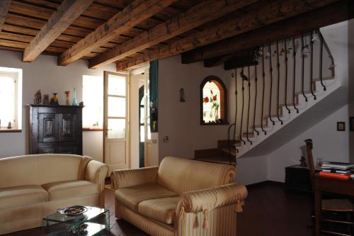 Ruang duduk di Bed & Breakfast Pegaso