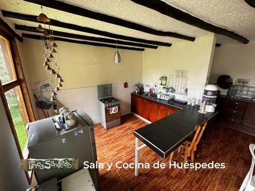 Ruang duduk di Finca San Pedro -Alojamiento Campestre y Reserva Natural-
