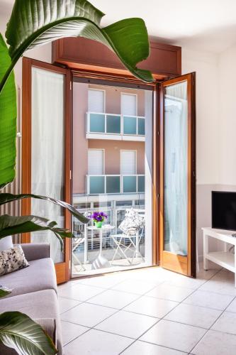 Χώρος καθιστικού στο CASA GABRIELLA