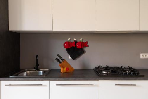 Cucina o angolo cottura di A due passi dal mare