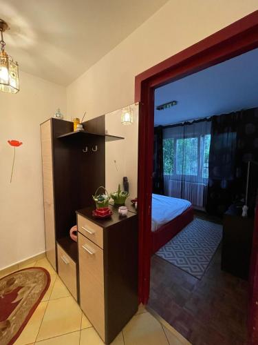 Apartament DANIにあるベッド