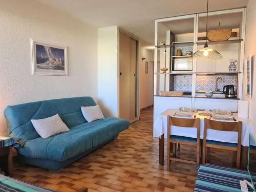 Studio cabine, piscine, parking privé, proche plage et port - Cap d'Agde - FR-1-249-412