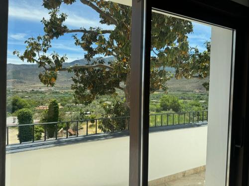 a view from the window of a house at CASA YANGUAS APARTAMENTOS RURALES EN LAUJAR DE ANDARAx in Laujar de Andarax