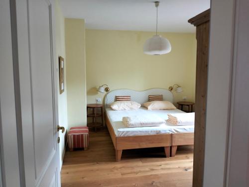 Postel nebo postele na pokoji v ubytování Haus Tinkhauser
