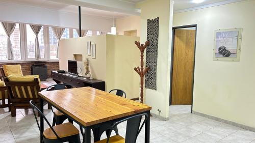 Χώρος καθιστικού στο Center Loft