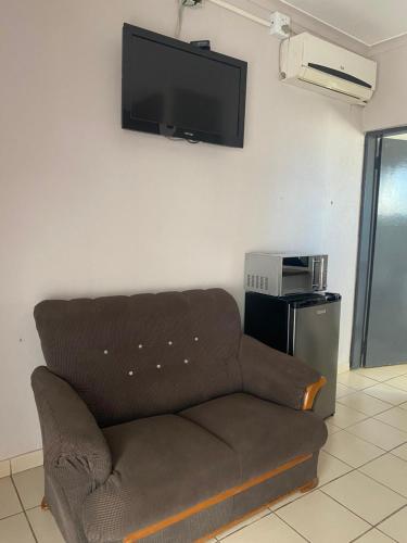 Χώρος καθιστικού στο Sisonke Guest House