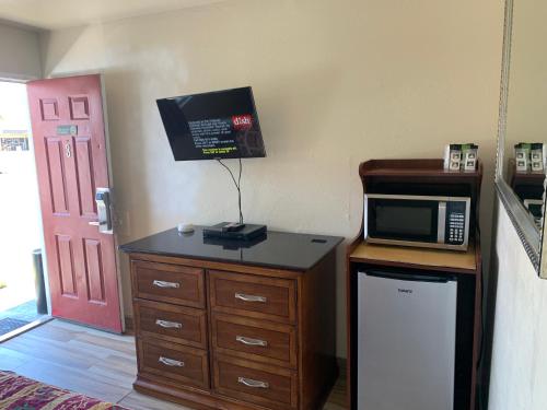Kuchyň nebo kuchyňský kout v ubytování Jerry's Motel