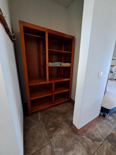 Postel nebo postele na pokoji v ubytování Cabañas Alta Mar