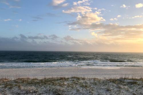 a view of the ocean from the beach at Sand Dollar E200 in Pensacola Beach