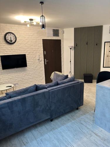 TV a/nebo společenská místnost v ubytování Kawalerka Orla