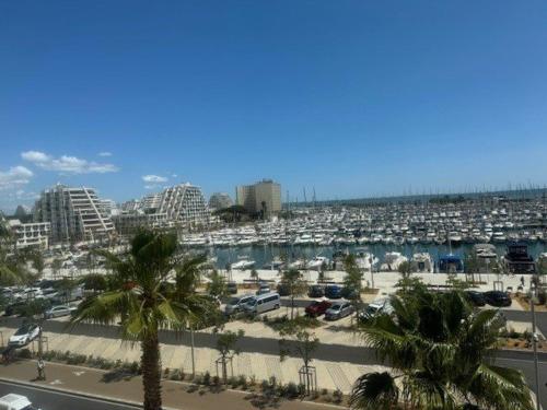 Photo de la galerie de l'établissement Studio Centre-Ville avec Parking et Vue Mer - FR-1-790-23, à La Grande Motte
