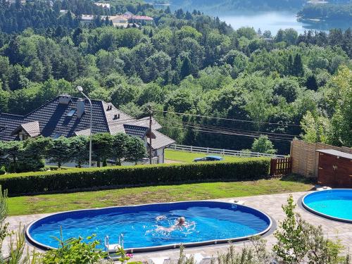 Pensjonat Na Górce - Widok Na Jezioro Solińskie i Góry