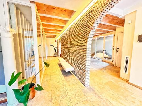 Koupelna v ubytování Boutique Hotel Comtal Empuries