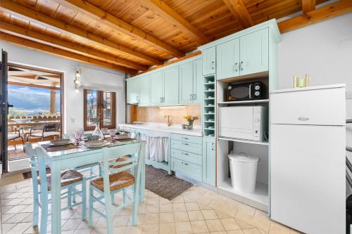 Η κουζίνα ή μικρή κουζίνα στο Myrtillo I Luxury Traditional House