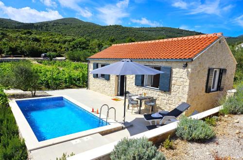Stone house in vineyard photo 3