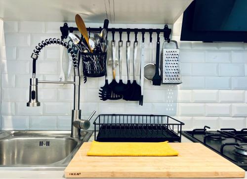 Dapur atau dapur kecil di La Baie