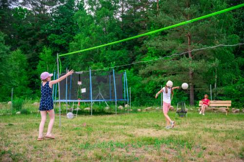 Hosté ubytování Osada Wilaneska domki Mikołajki Mazury