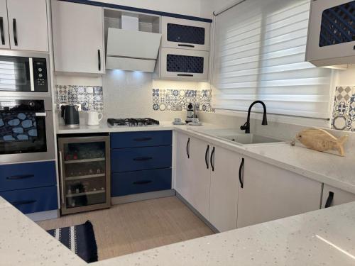 Η κουζίνα ή μικρή κουζίνα στο Casa Santos Kyrenia