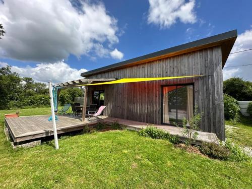 Zahrada ubytování Gîte entre Golfe du Morbihan et Presqu'île