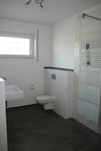 Koupelna v ubytování Ferienwohnung Zinnowitz