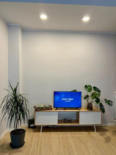 TV a/nebo společenská místnost v ubytování Lovely apartment in Prada district