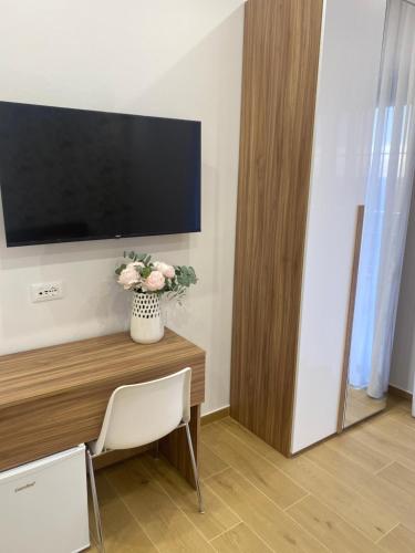 Μια τηλεόραση ή/και κέντρο ψυχαγωγίας στο B&B Profumo di mare