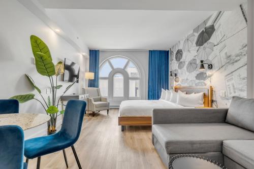 Χώρος καθιστικού στο INITIAL - DISTRICT - Centre-Ville de Québec