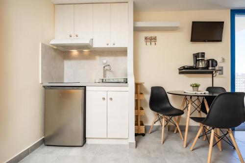 Dapur atau dapur kecil di Lefkes Studios