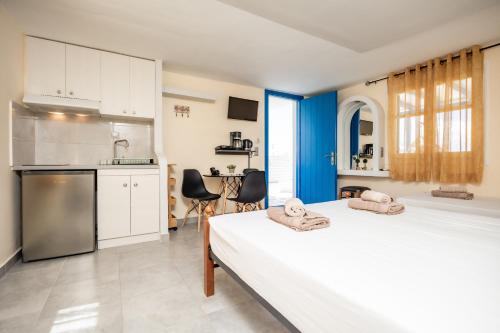 Dapur atau dapur kecil di Lefkes Studios