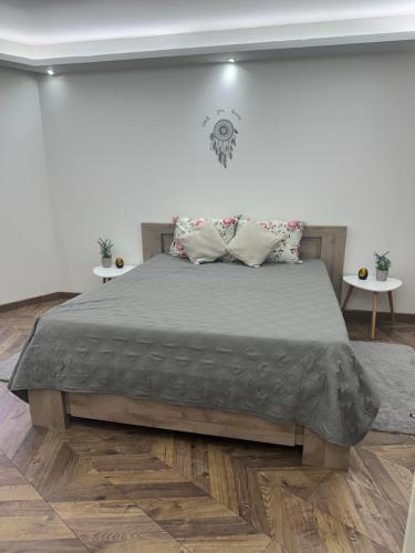 Postel nebo postele na pokoji v ubytování Appartement - La Défense