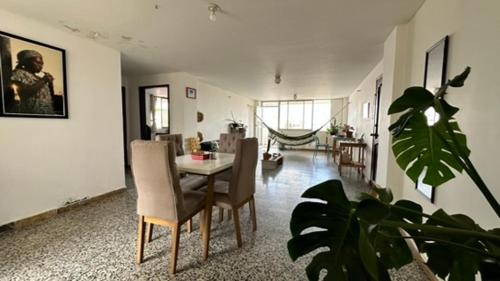 Χώρος καθιστικού στο CASA RÍO- Tu casa en la Guajira