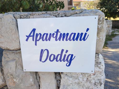 Πιστοποιητικό, βραβείο, πινακίδα ή έγγραφο που προβάλλεται στο Apartments Dodig