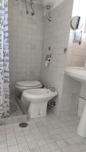 A bathroom at Domus Anxur
