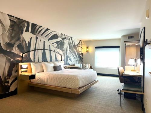 Katil atau katil-katil dalam bilik di Cambria Hotel Rehoboth Beach