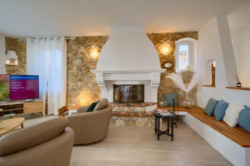 Posedenie v ubytovaní 06Q - Biot beautiful provencal villa with swimming pool