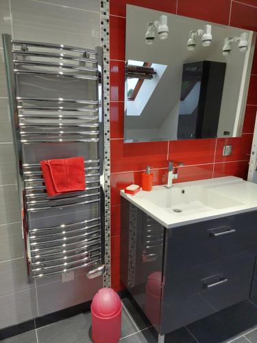 Ένα μπάνιο στο Chambres confortables proche Disneyland Paris